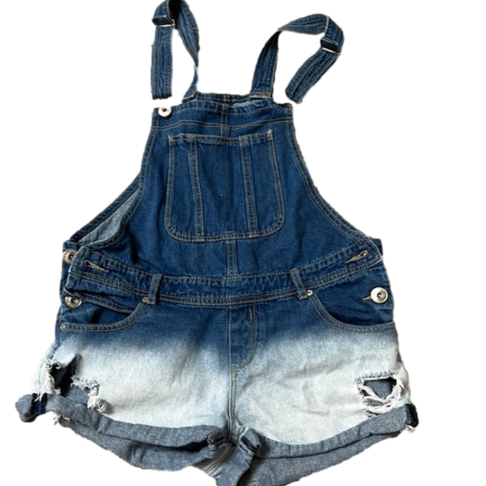 Dungaree Parisian collection handcrafted Short overalls